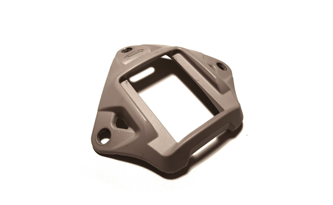 Helmet Mount Shroud The shroud bracked for attaching a night vision unit to your helmet