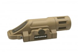 Inforce WML-S-W  Weapon Mounted Light White VIsible & Strobe - Sand