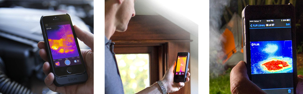 The FLIR One Personal Thermal Imager is ideal for a number of home, work, or recreational purposes.