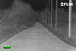FLIR Scout BTS-XR Pro Thermal Night Vision Binocular at 1000 Yards Distance