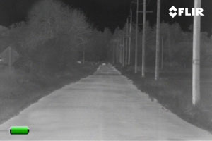 FLIR Scout BTS-XR Pro Thermal Night Vision Binocular at 1200 Yards Distance