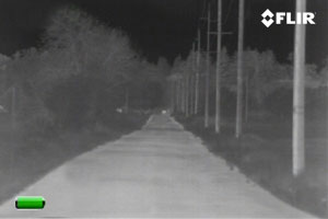 FLIR Scout BTS-XR Pro Thermal Night Vision Binocular at 1500 Yards Distance